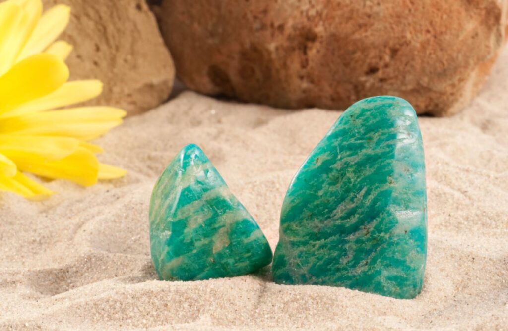amazonite blue crystal for healing