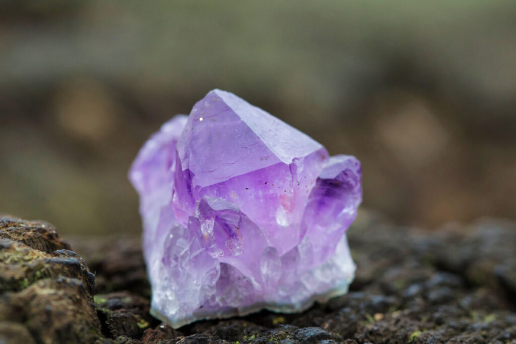 amethyst crystal brings prosperity
