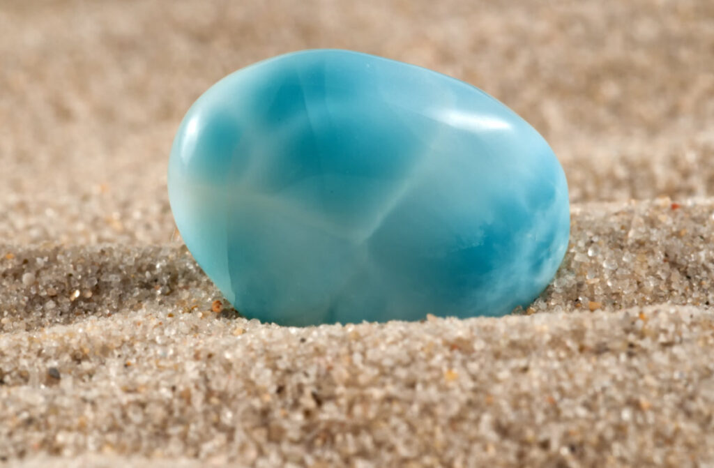 larimar blue crystals for healing