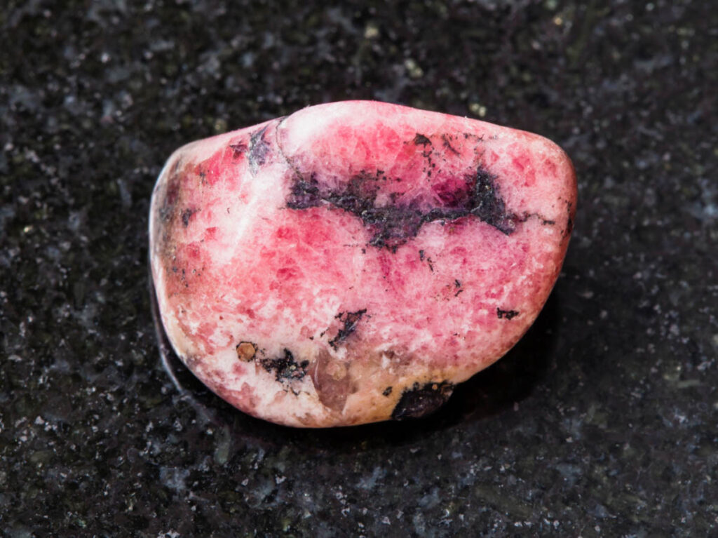 rhodonite for depression and grief