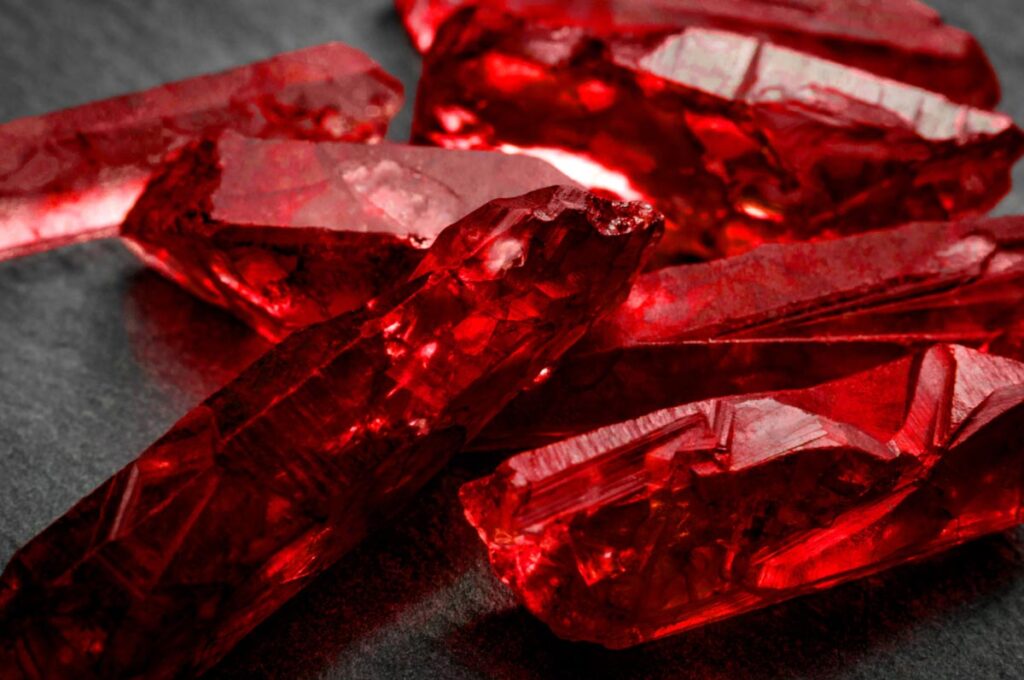 ruby crystal provides confidence