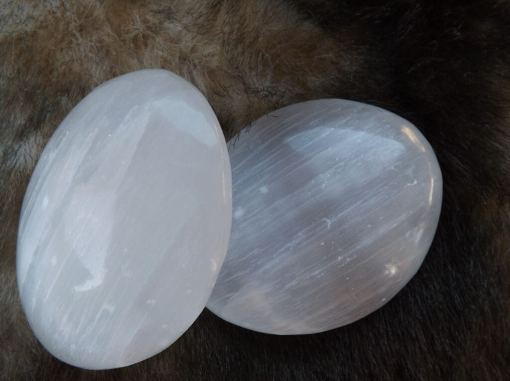 Selenite crystals for depression and grief
