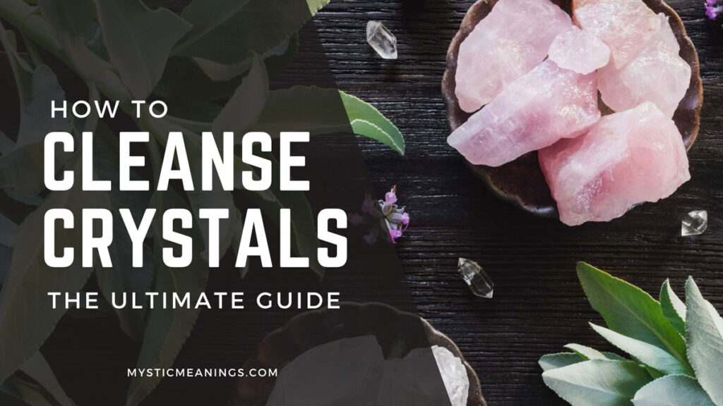 how to cleanse crystals guide