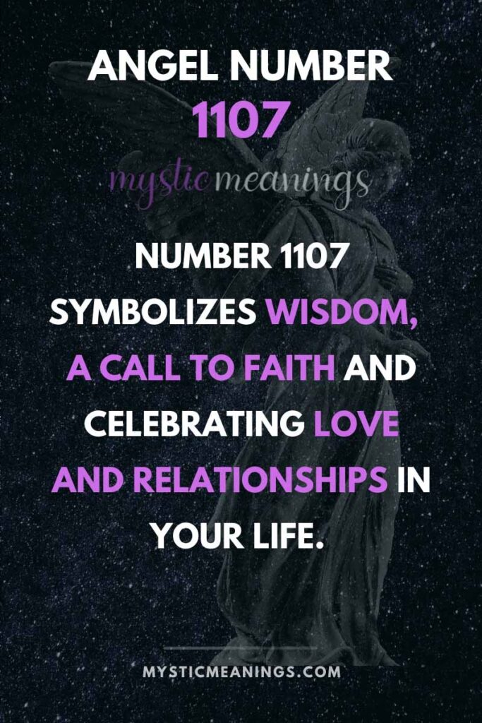 1107 angel number meanings