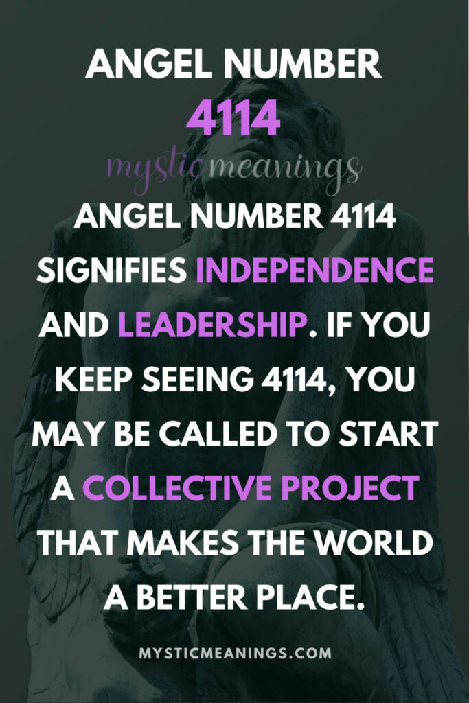 4114 angel number meaning