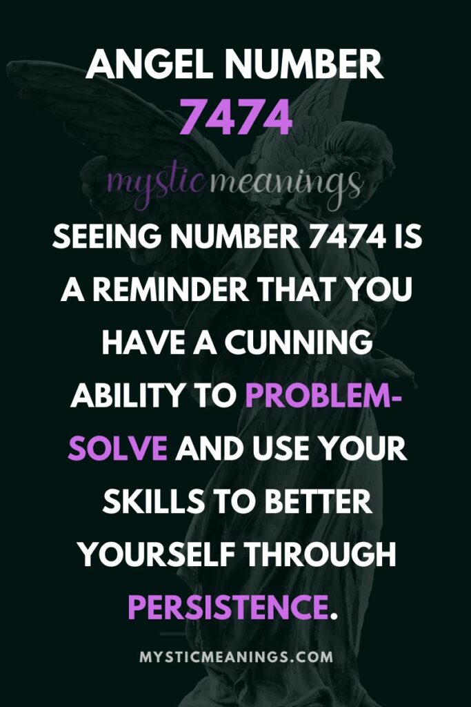 7474 angel number meaning