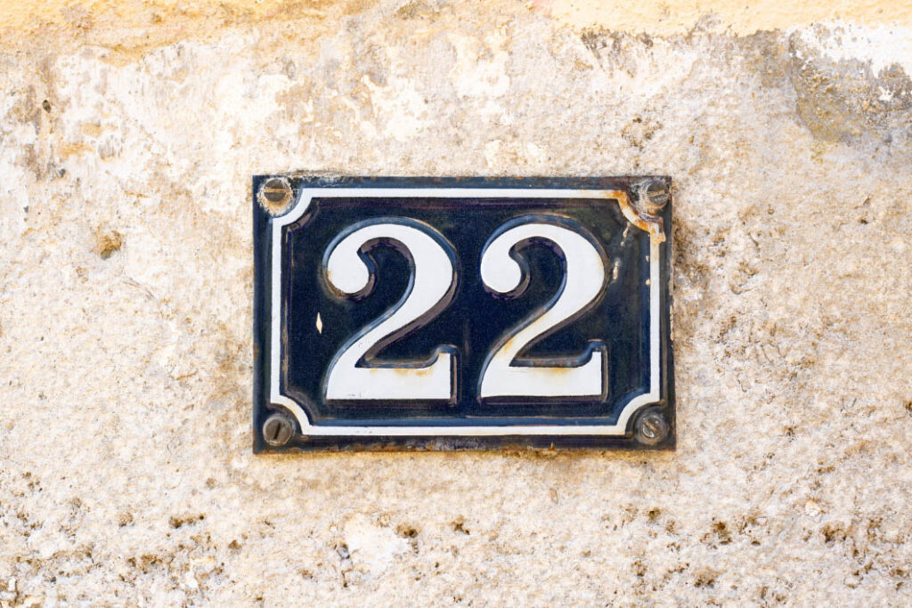 22 numerology
