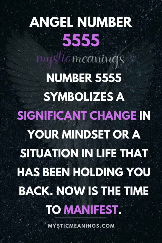 5555 Angel Number Meaning