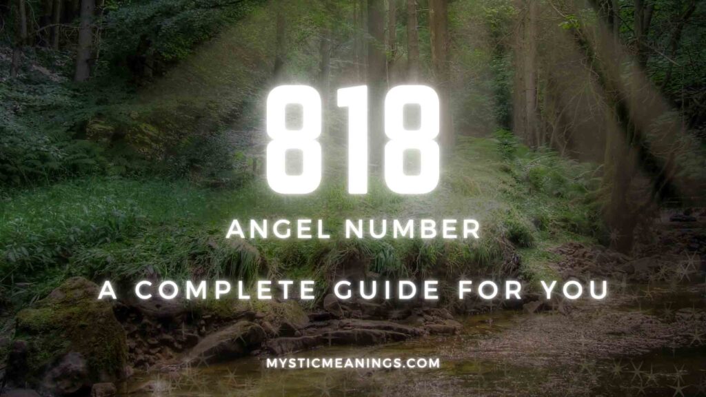 818 numerology meaning