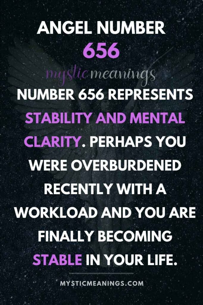 656 angel number meaning